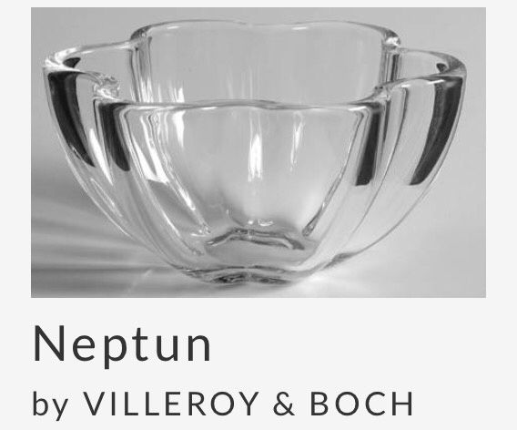 Villeroy & Boch - Cristal - 2 saladeira ou 8 taças sobremesa