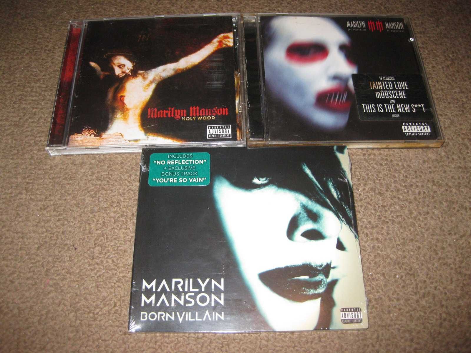 3 CDs do "Marilyn Manson" Portes Grátis!