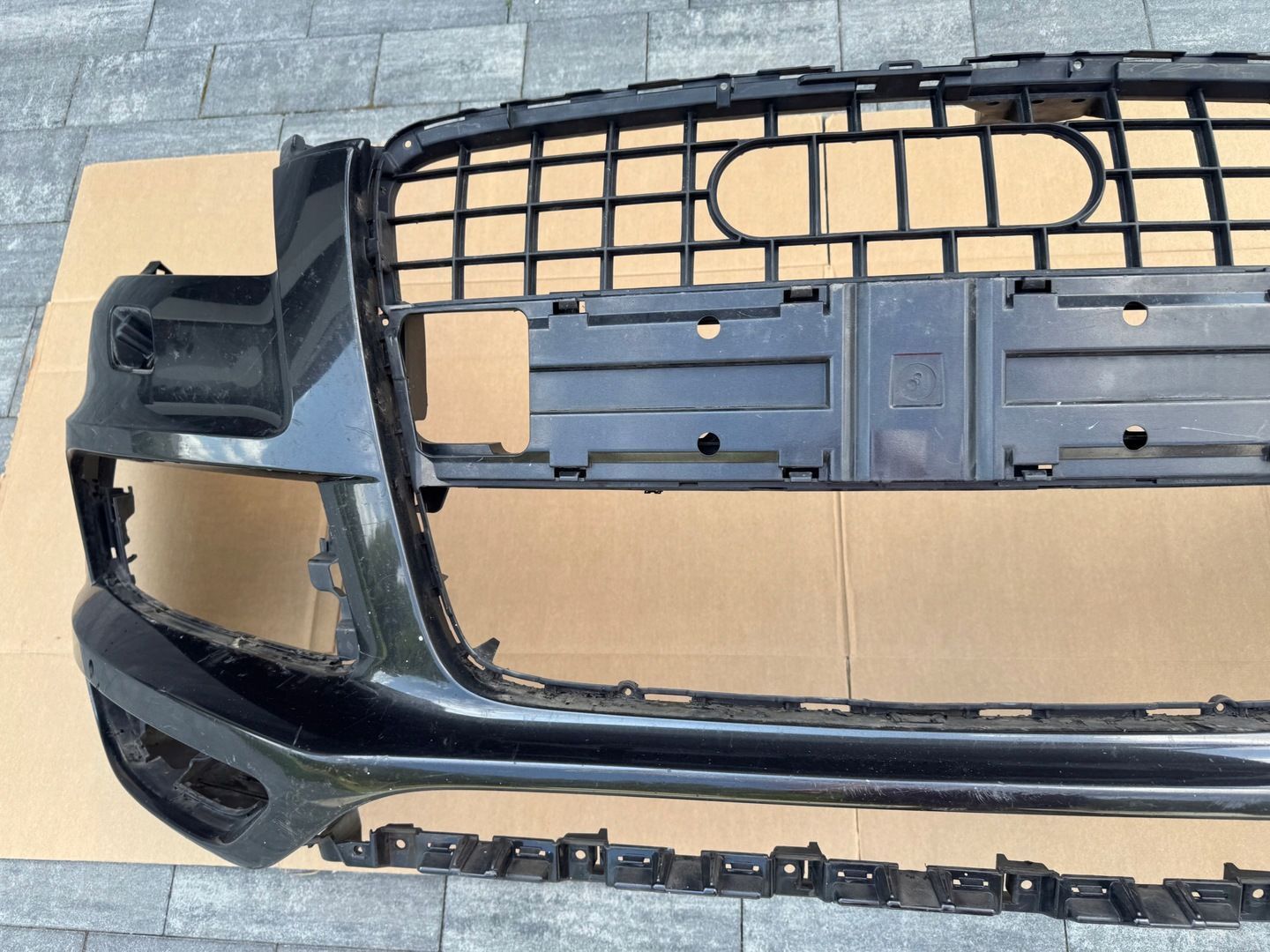 ZDERZAK PRZÓD AUDI Q7 4L LIFT 2010-2015 S-LINE ORYGINAŁ NIE KLEJONY