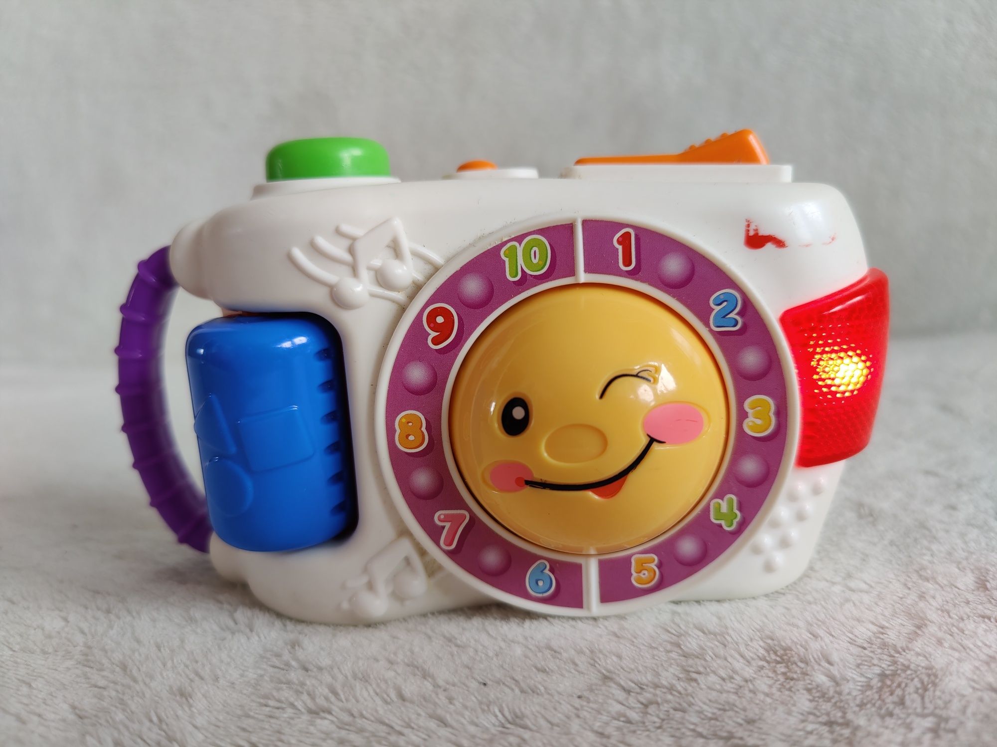 Zestaw zabawek interaktywnych Fisher Price aparat pilot