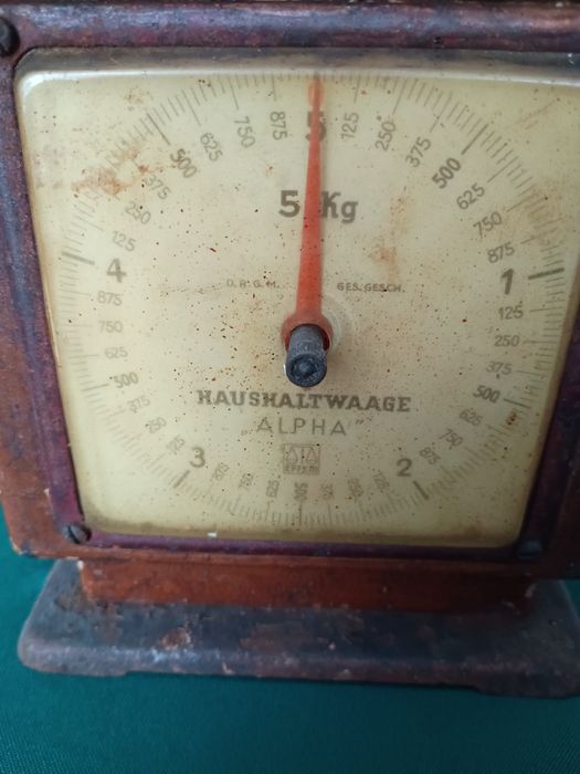 Stara zabytkowa waga unikat! Model Alpha! Antyki