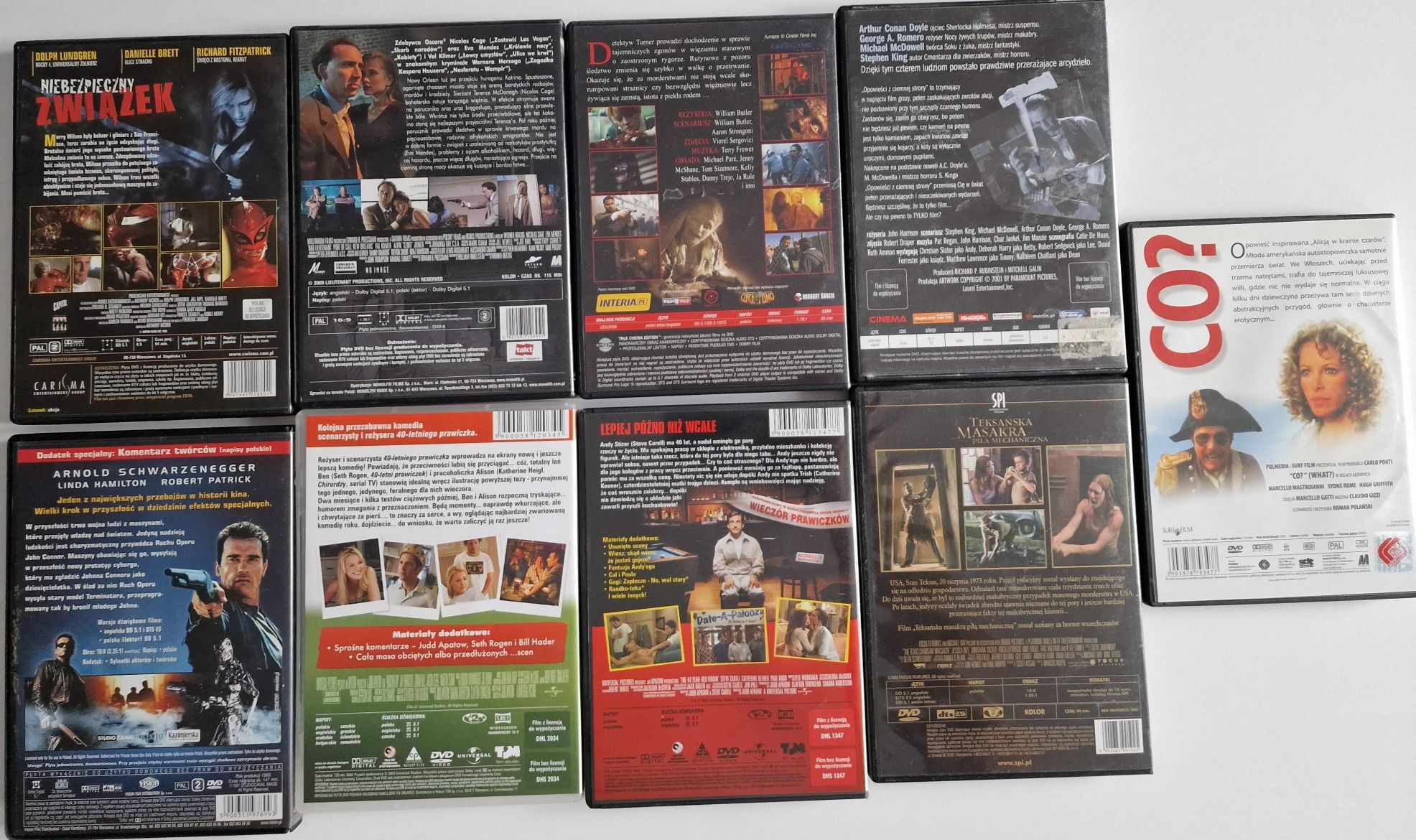 30 Różne Filmy DVD