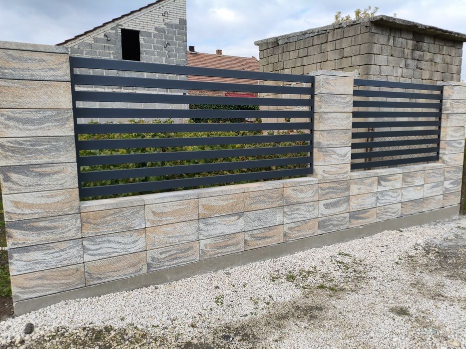 Montaż ogrodzeń z paneli pustaków