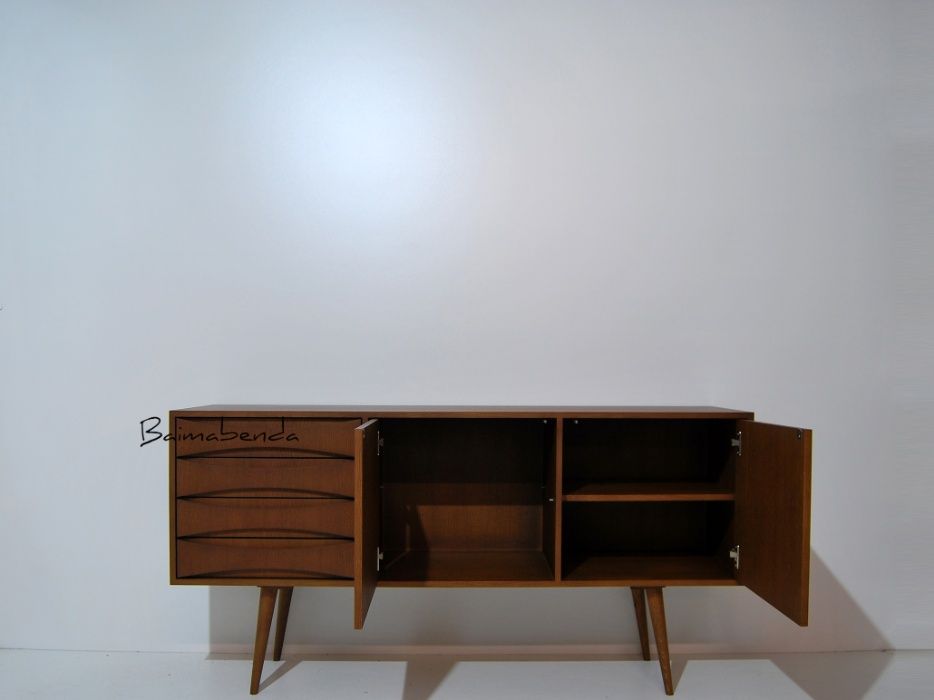 Móvel Aparador / Sideboard / Retro Vintage / Estilo Nórdico c/ gavetas