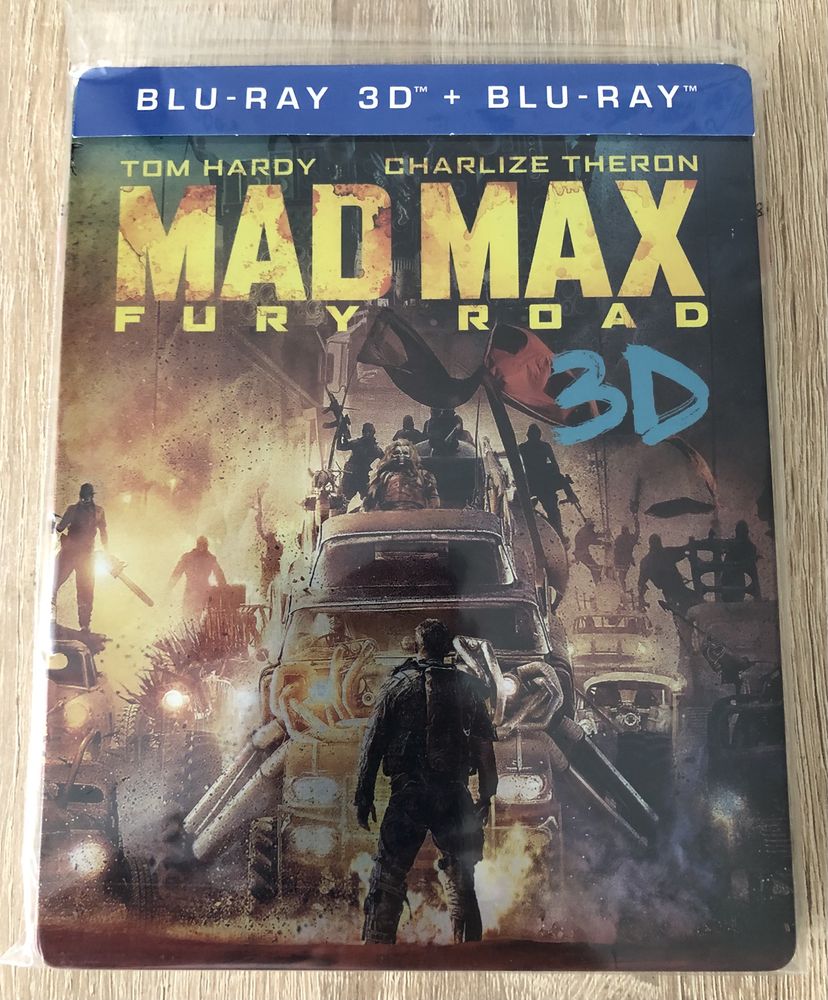 Mad Max: Fury Road Steelbook/Futurepack Blu-ray 3D Lektor PL