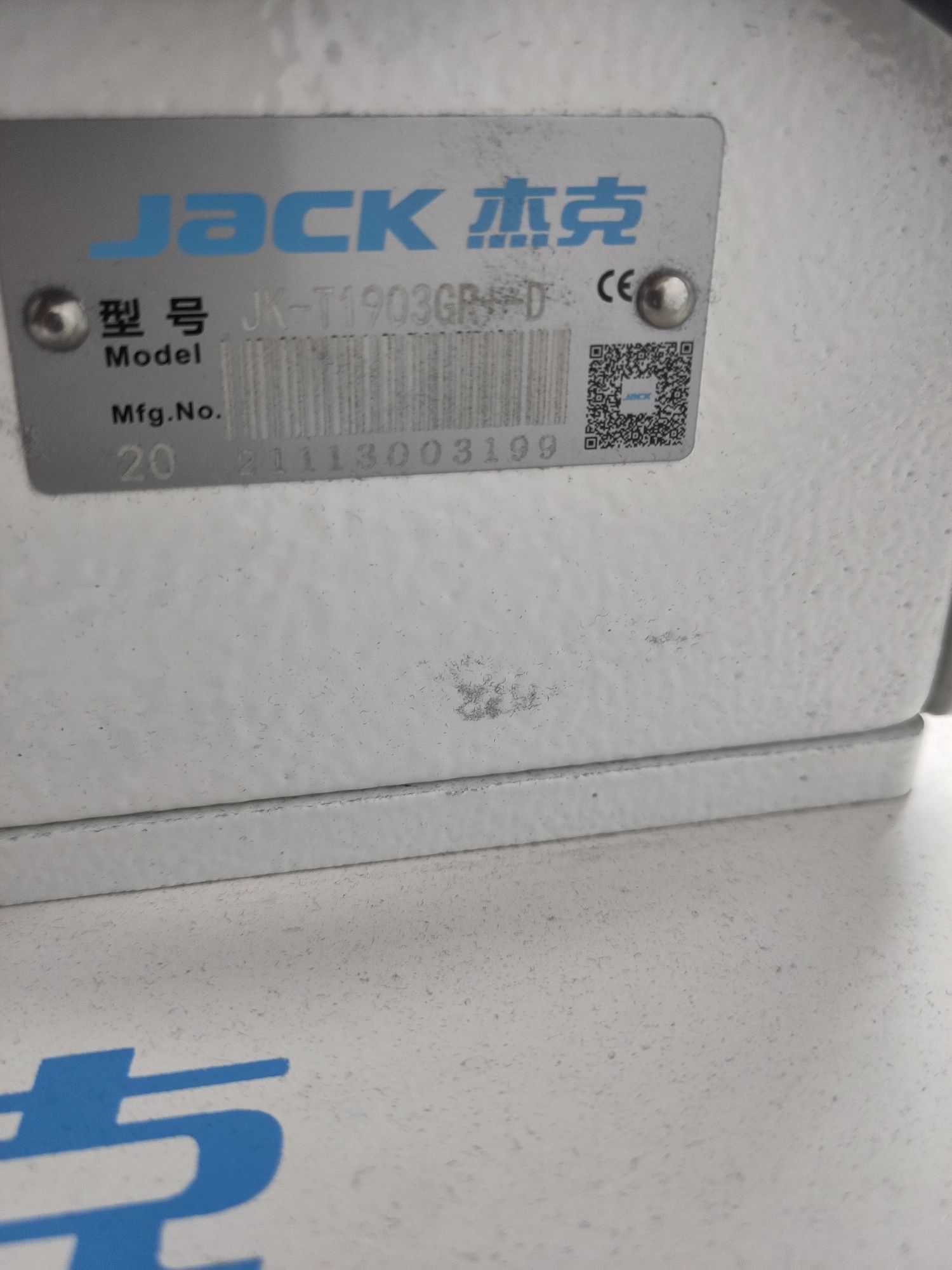 Máquina pregar botões automática Jack