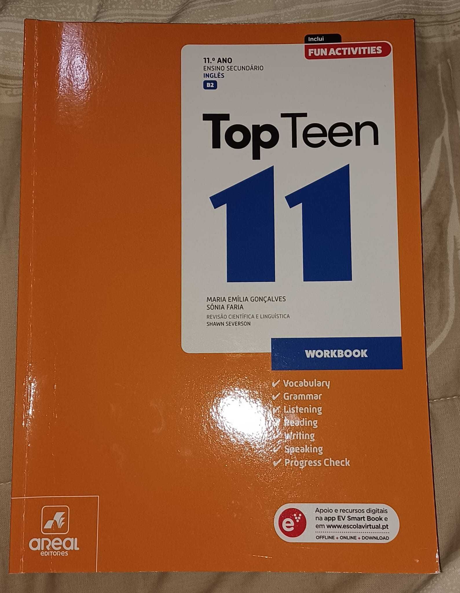 Top Teen- Caderno de atividades Inglês 11ºano
