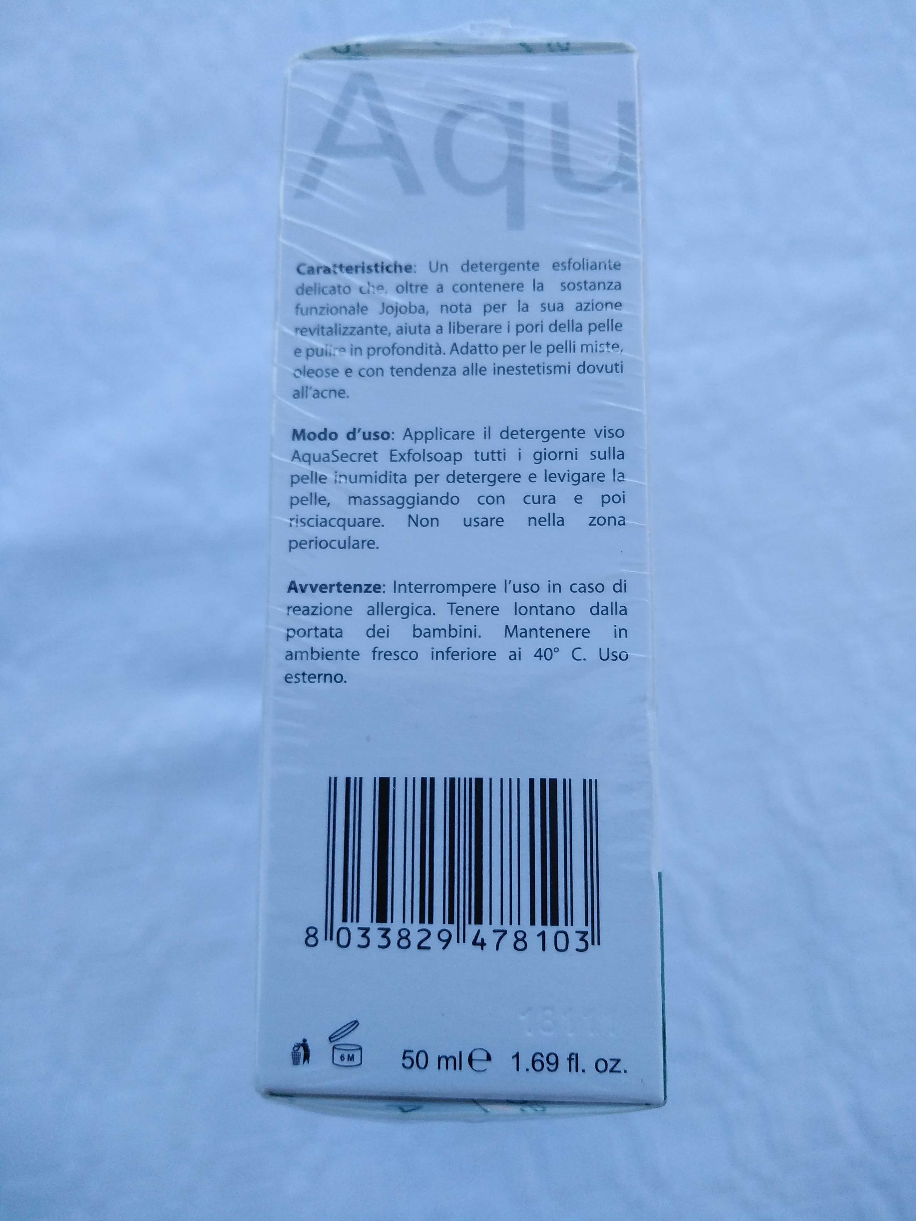Esfoliante Aquasecret