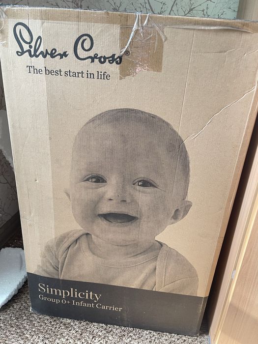 Автокресло  от коляски сильвер кросс от 0-6 мес .