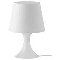 Настільна лампа, біла Ikea