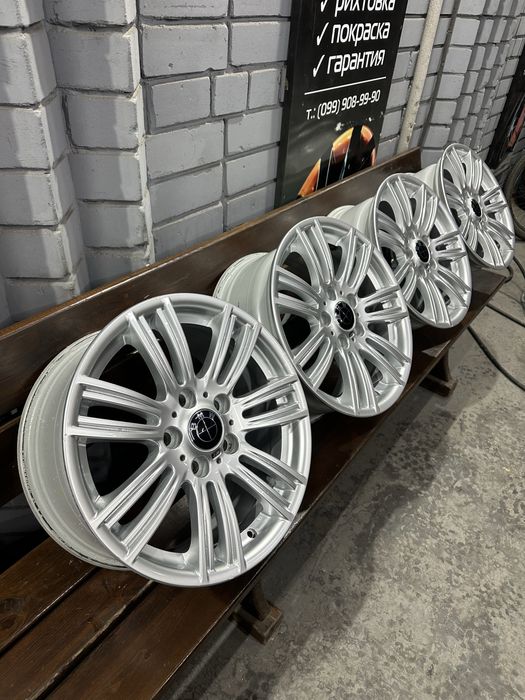 99 Оригинальные разноширокие литые диски BMW 1 2 5/120 R17 style 383