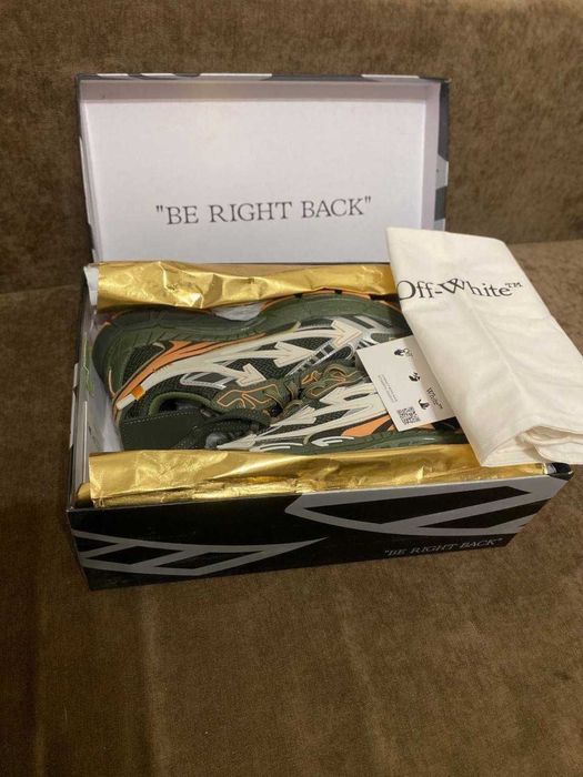 БЕЗ ПЕРЕДОПЛАТИ‼️Off-White Be Right Back (BRB) Olive Green,бі райт бек