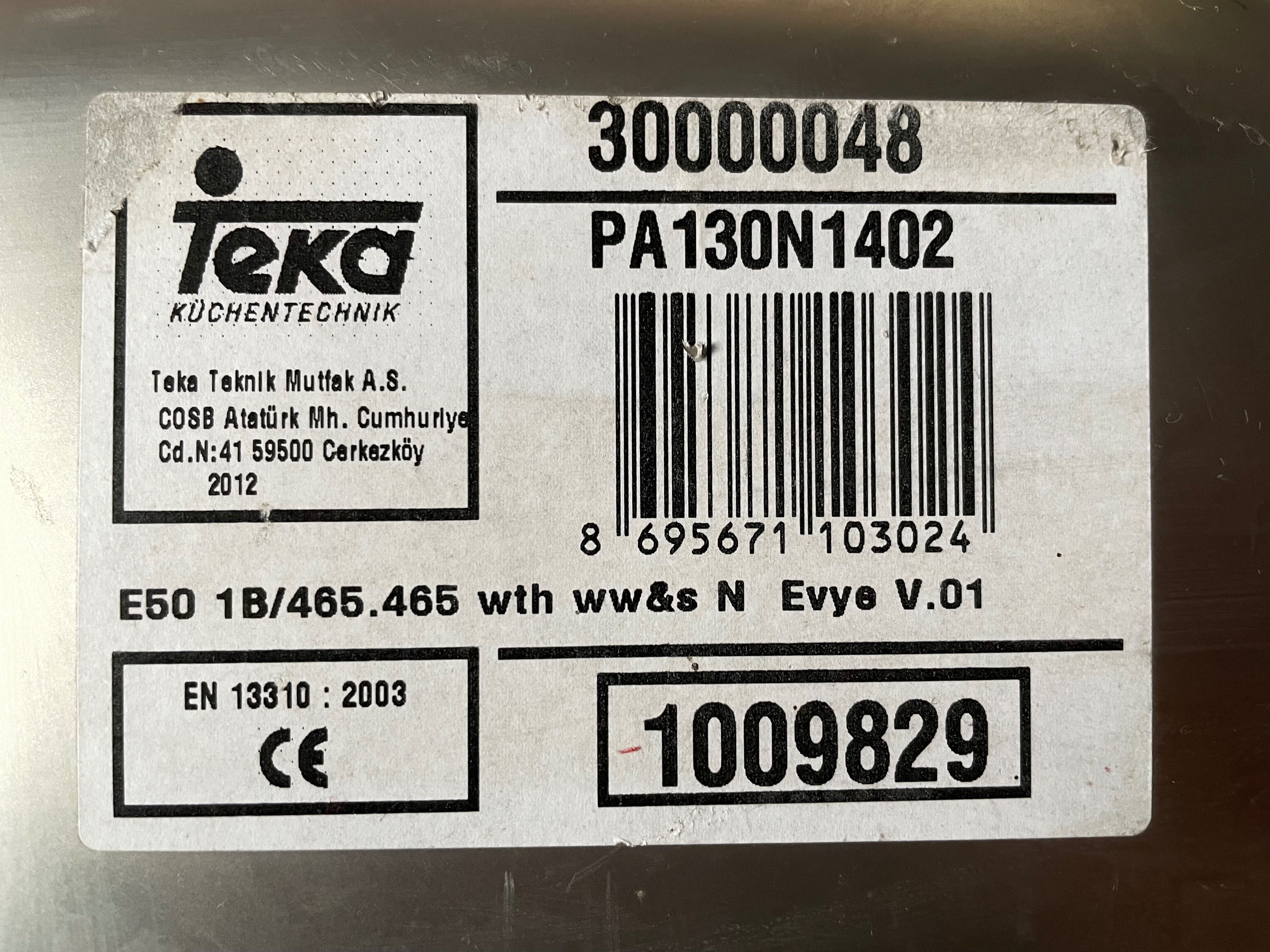 Мийка для кухні TEKA Universal 30000048 46,5 см врізна