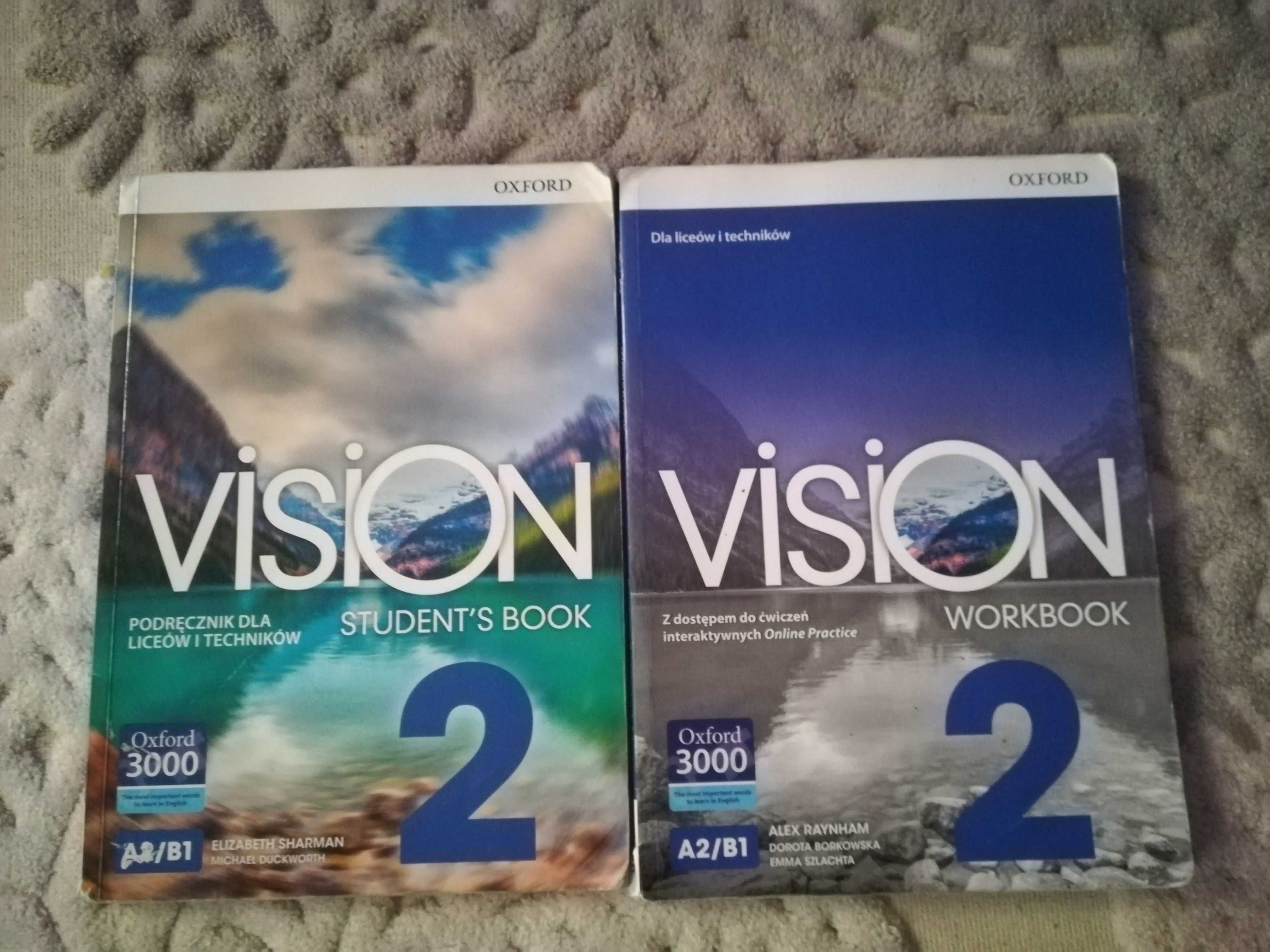 Vision 2 podręcznik i ćwiczenia karty pracy