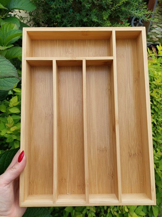 Organizer do szuflady bambusowy