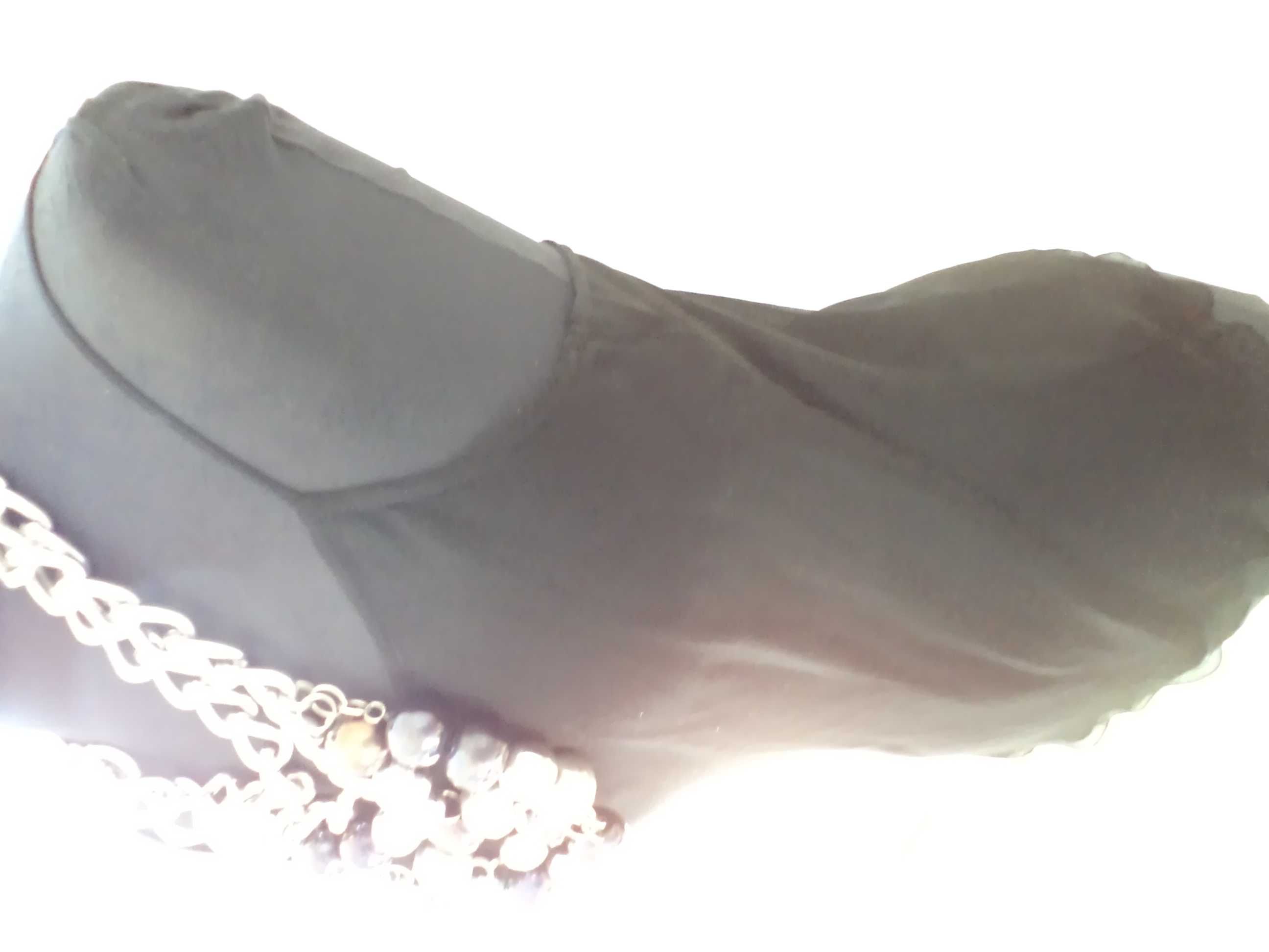 Nowy luksusowy jedwabny zestaw bluzka+top r.40 Hexeline j.Max Mara