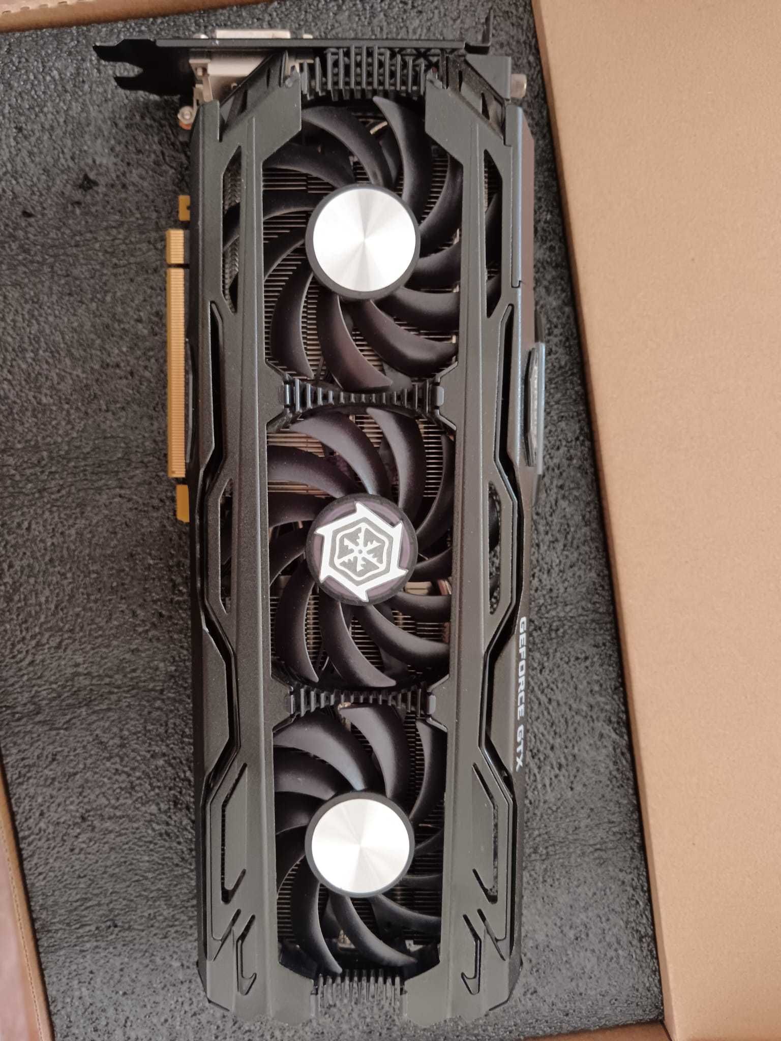 Inno3D GTX 1070 Ti iChill 8GB GDDR5 – Com Caixa & Como Nova