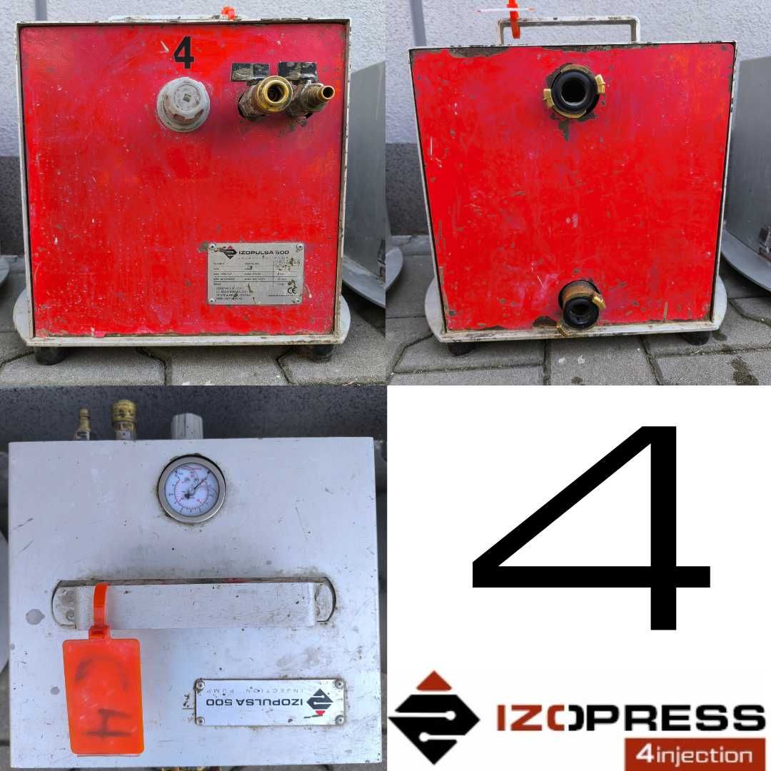 Używana pompa do iniekcji krem / krzemian / z. cementowy IZOPRESS 500