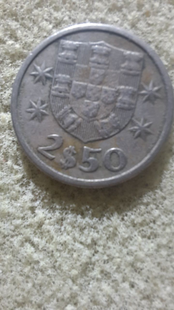 Moeda de 2,50 escudos de 1963