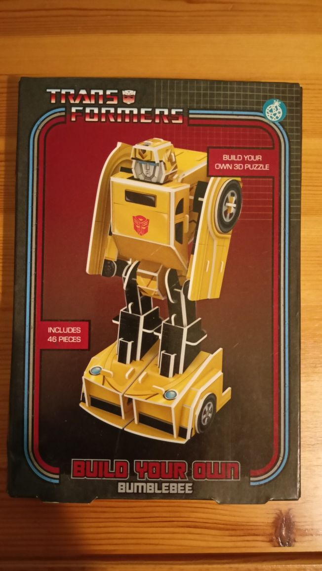 Transformers puzzle 3D - Bumblebee - Hasbro 2013 r.