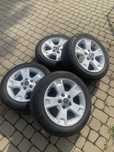 Felgi 5x114,3 z oponami Hankook 205/55/16 4seasons