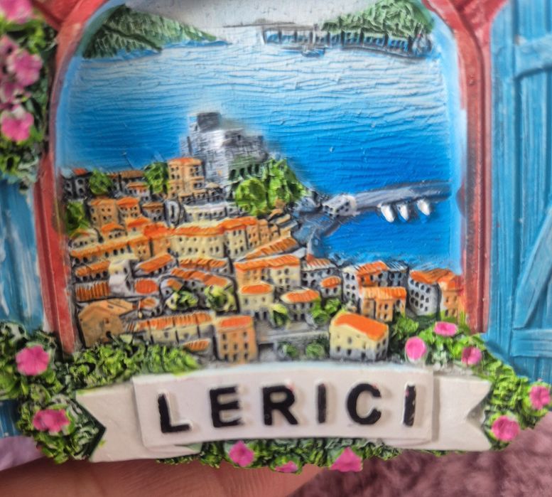 Magnes na lodówkę pamiątka prezent Włochy nowy Lerici