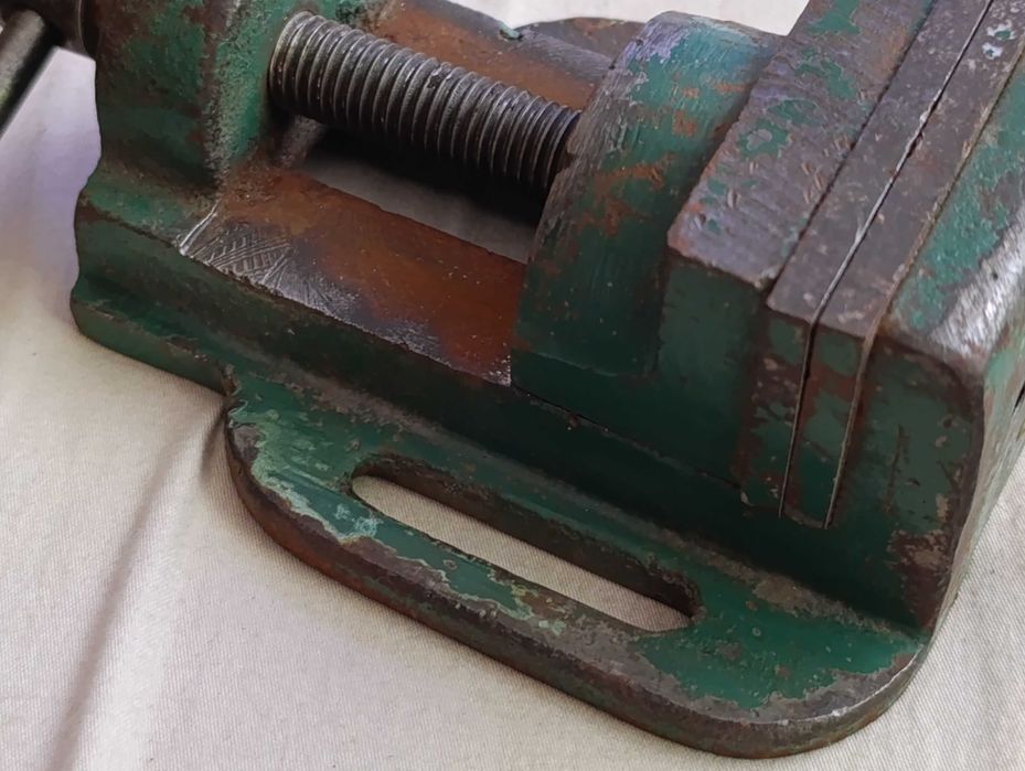 stare imadło maszynowe