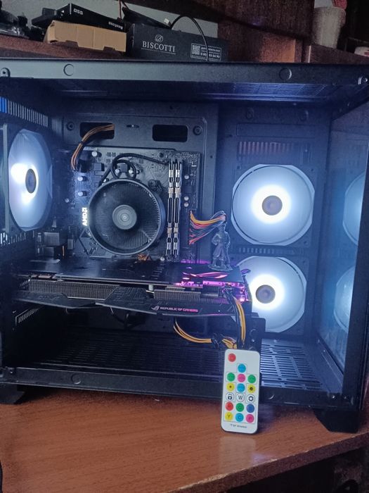 Ігровой пк компьютер АМ4\16gddr4\ GTX 1070 \ RYZEN 7 \м2 256gb\ARGB