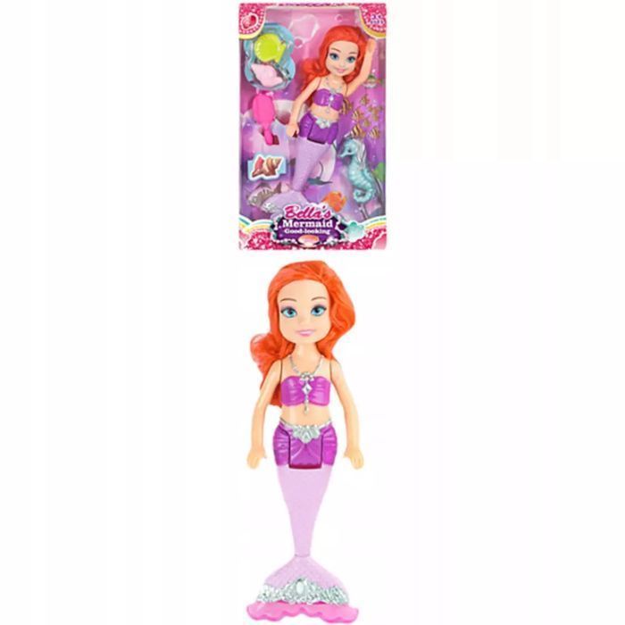 Lalka Syrenka Z Akcesoriami Mix