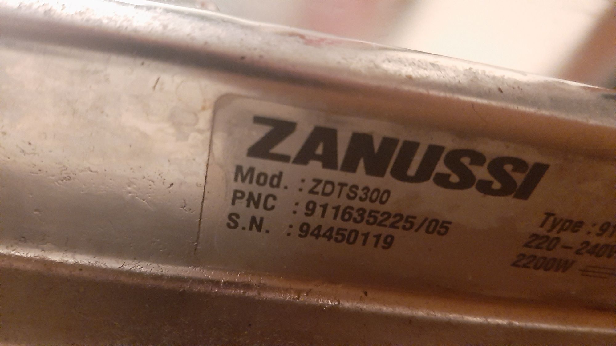 Cestos de máquina de loiça, 45cm largura, Zanussi