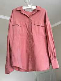Сорочка персикова рубашка коротка M&S блуза
