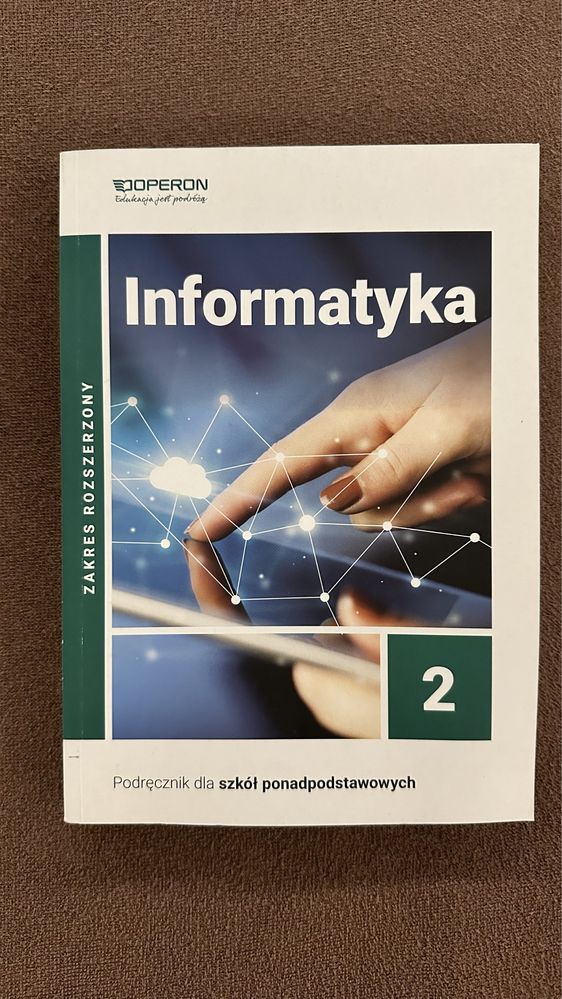 Informatyka 2. Podręcznik. Zakres rozszerzony. Szkoły ponadpodstawowe