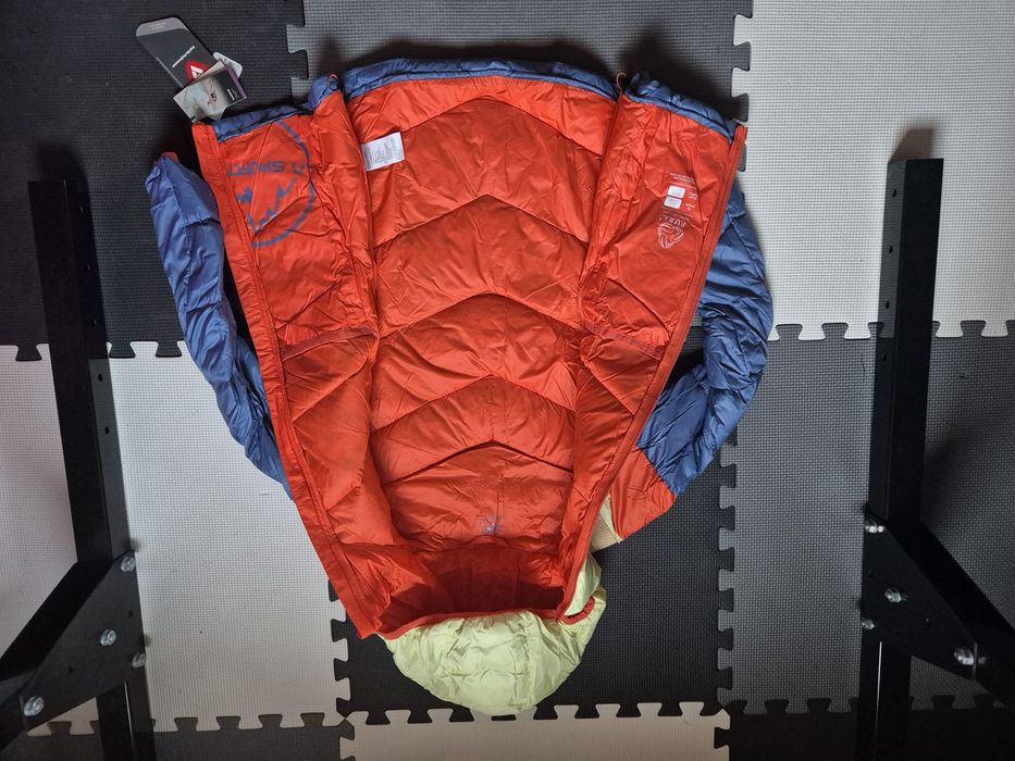 Nowa damska super kurtka puchowa ocieplana turystyczna La Sportiva M