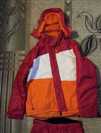 Kombinezon zimowy ortalionowe spodnie i kurtka zimowa dla dziecka