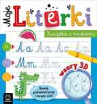 Moje Literki Książka Z Rowkami Wzory 3D 42615B05388Ks