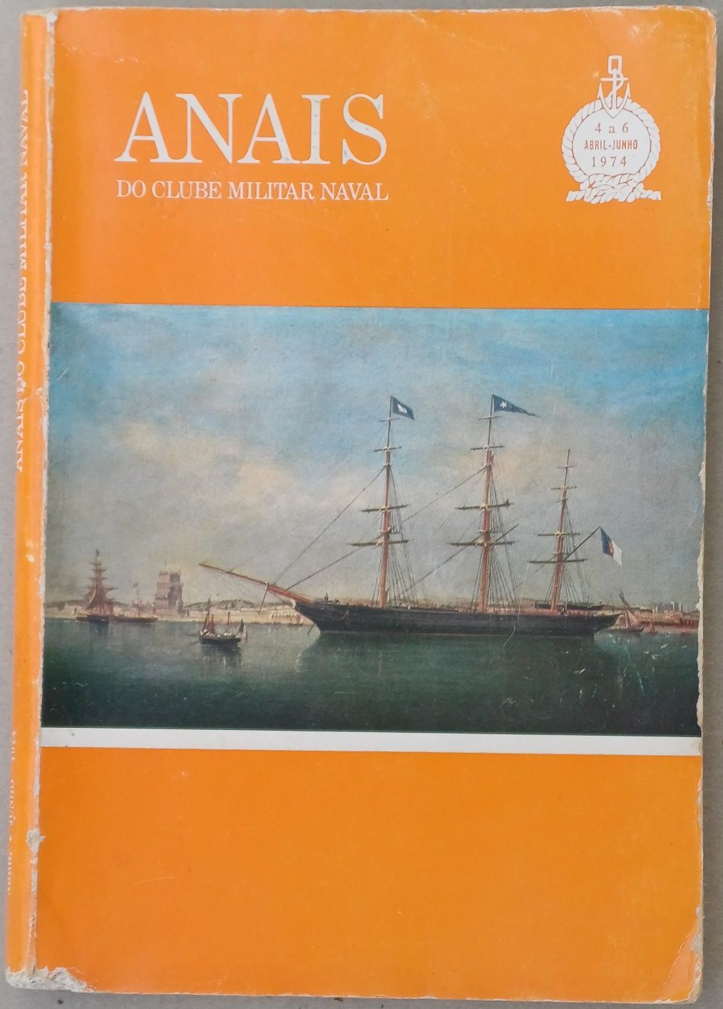 Marinha Clube Militar Naval Publicação de Abril 1974 Rara