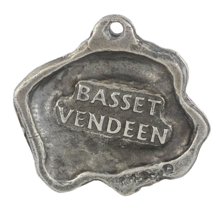 Petit basset griffon vendéen brelok do kluczy posrebrzany Art-Dog