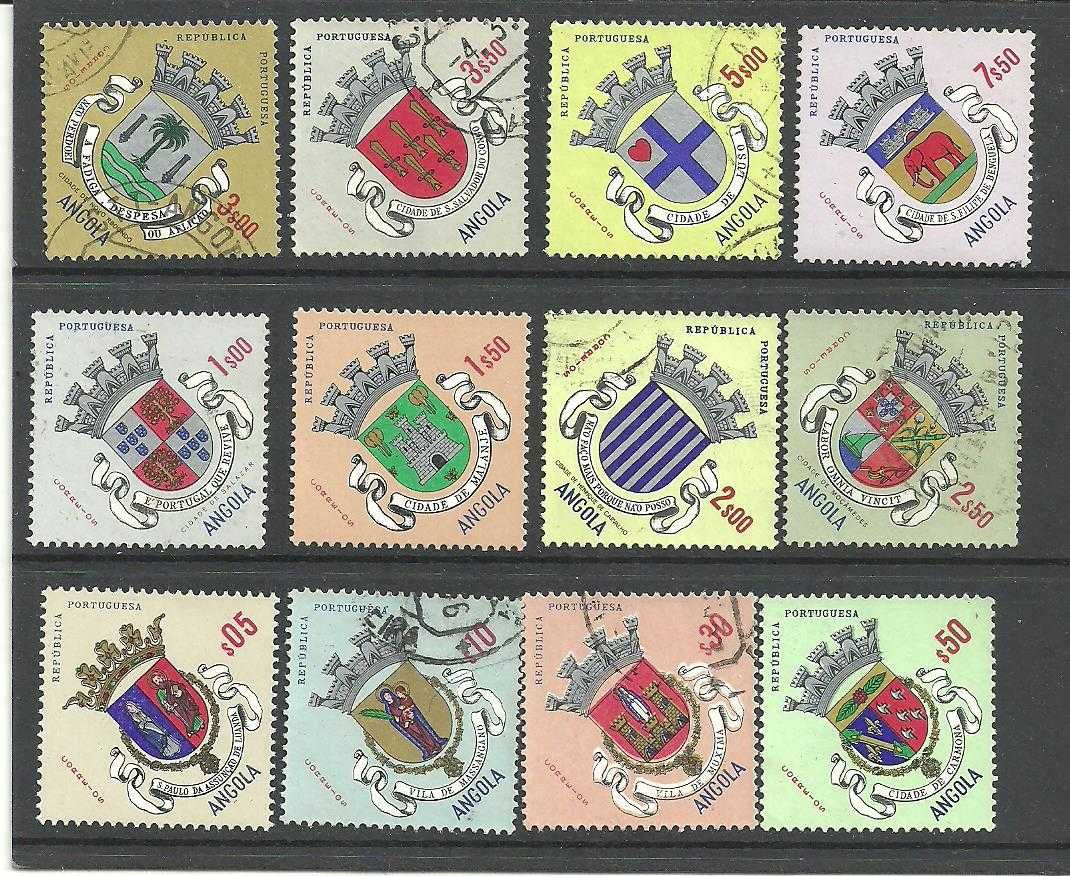Escudos de Armas de Angola 1963 (1ª. - Emissão)