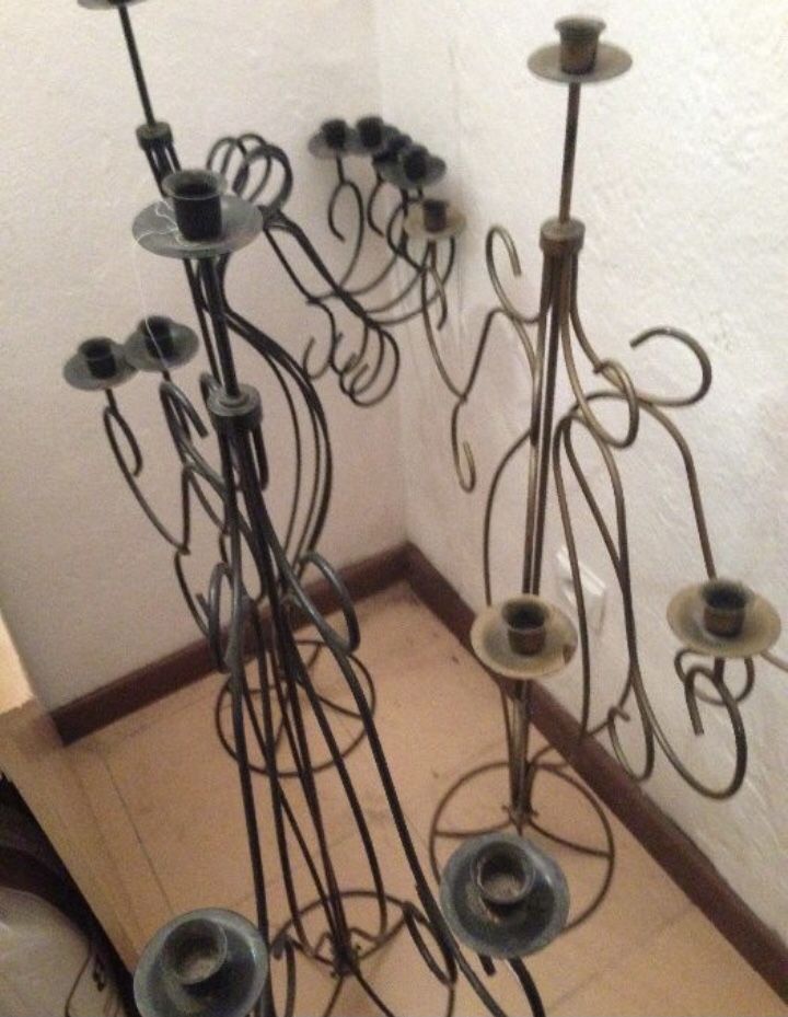 Candelabro Castiçal antiquário antigo raro