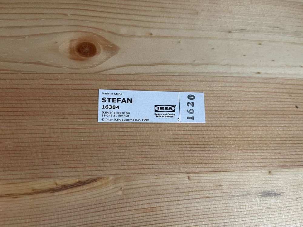 Деревянный стул ikea (stefan), табурет, стул в кафе