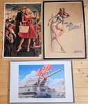 Plakaty obrazy Pin-up obrazy styl sowiecki płótno, pinup