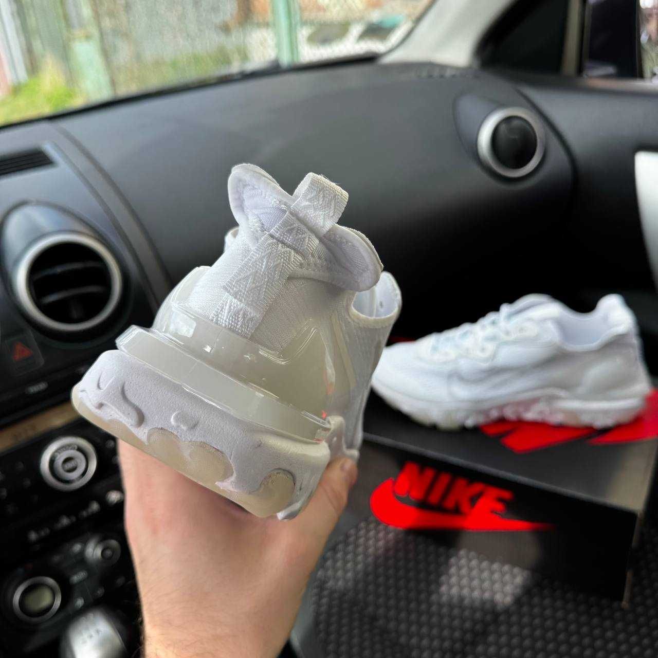SALE! Nike React Vision All White 40 41 42 43 44 45 найк реакт віжин