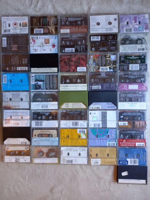 Kaseta magnetofonowa-muzyka zagraniczna