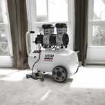 Безмасляний компресор HBM SILENT 2HP ресивер 50 л / 8 бар
