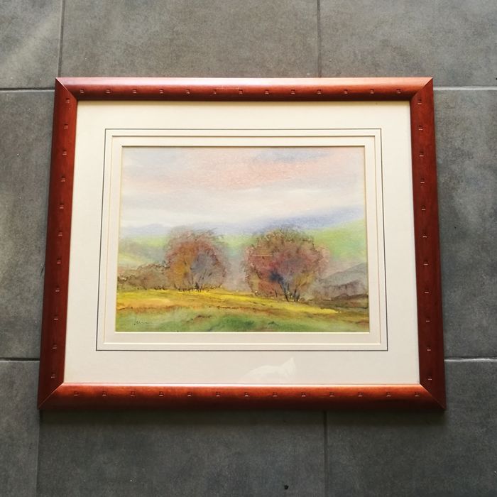 Dois quadros (Aguarelas)