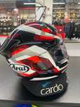 Capacete ARAI Quantic Red Serpente M, com 2 anos, ainda na garantia