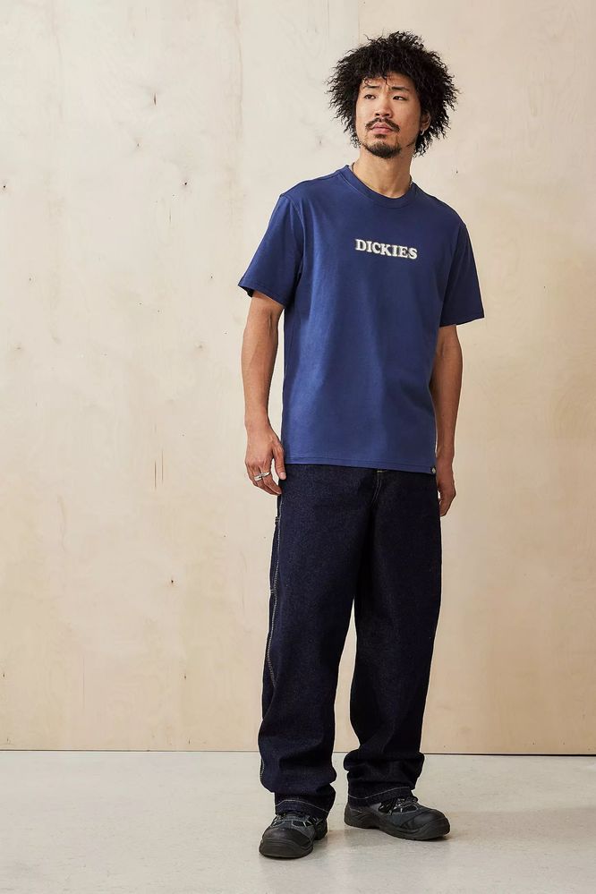 Футболка Dickies Choteau T-Shirt (M) оригінал біла чоловіча на літо