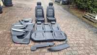 FOTEL Fotele skórzane kanapa BOCZKI oparcie VW Passat B7 kombi anglik