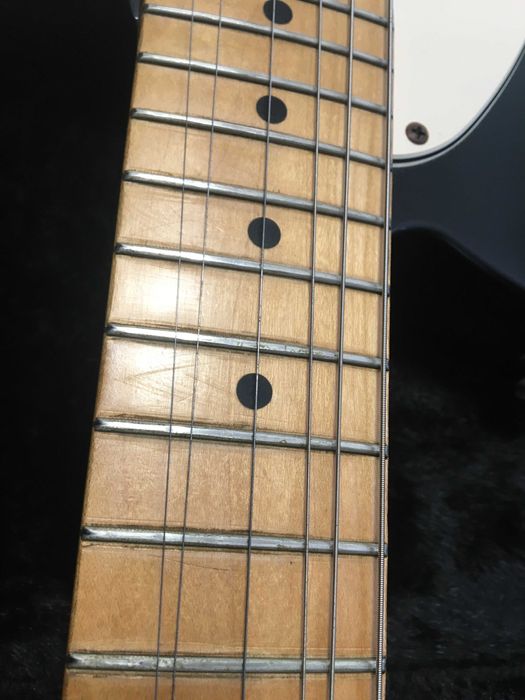 Fender Standard Telecaster MN WPG Black SS czarny Case Made in Mexico