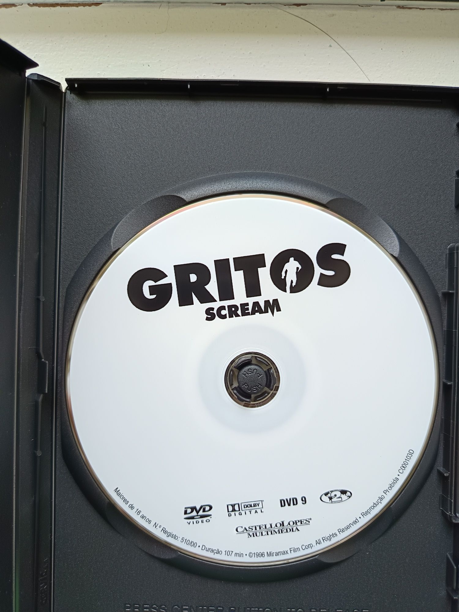 DVD Scream gritos